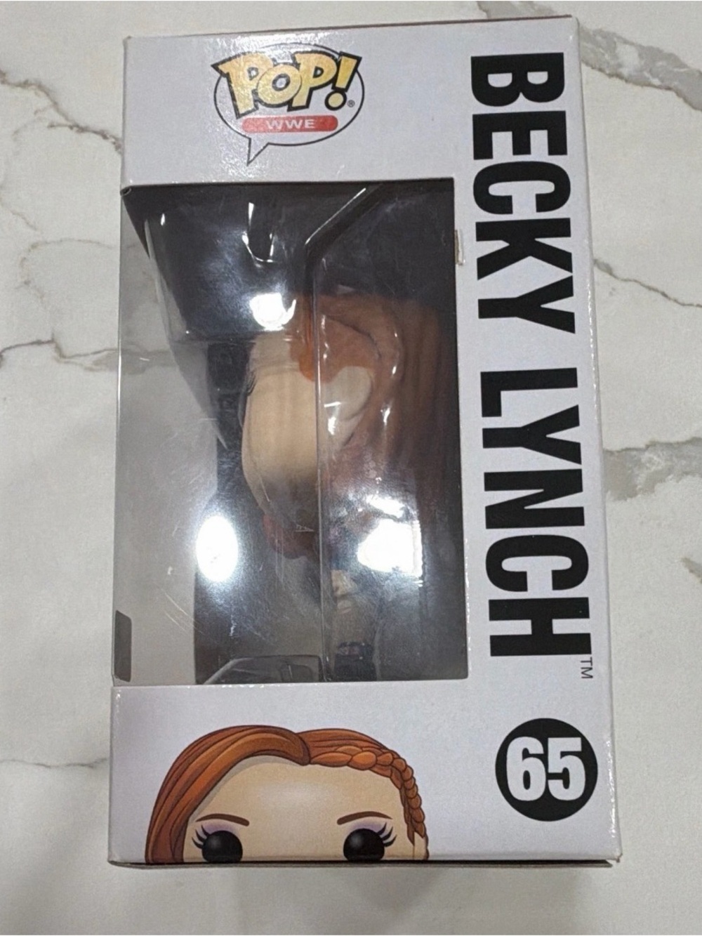 Funko Pop! WWE Becky Lynch #65 Vinyl Figure Boxed 2019 Cert W19422691 - Picture 2 of 8